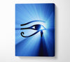 Egyptian Eye Of Power Canvas Wall Art