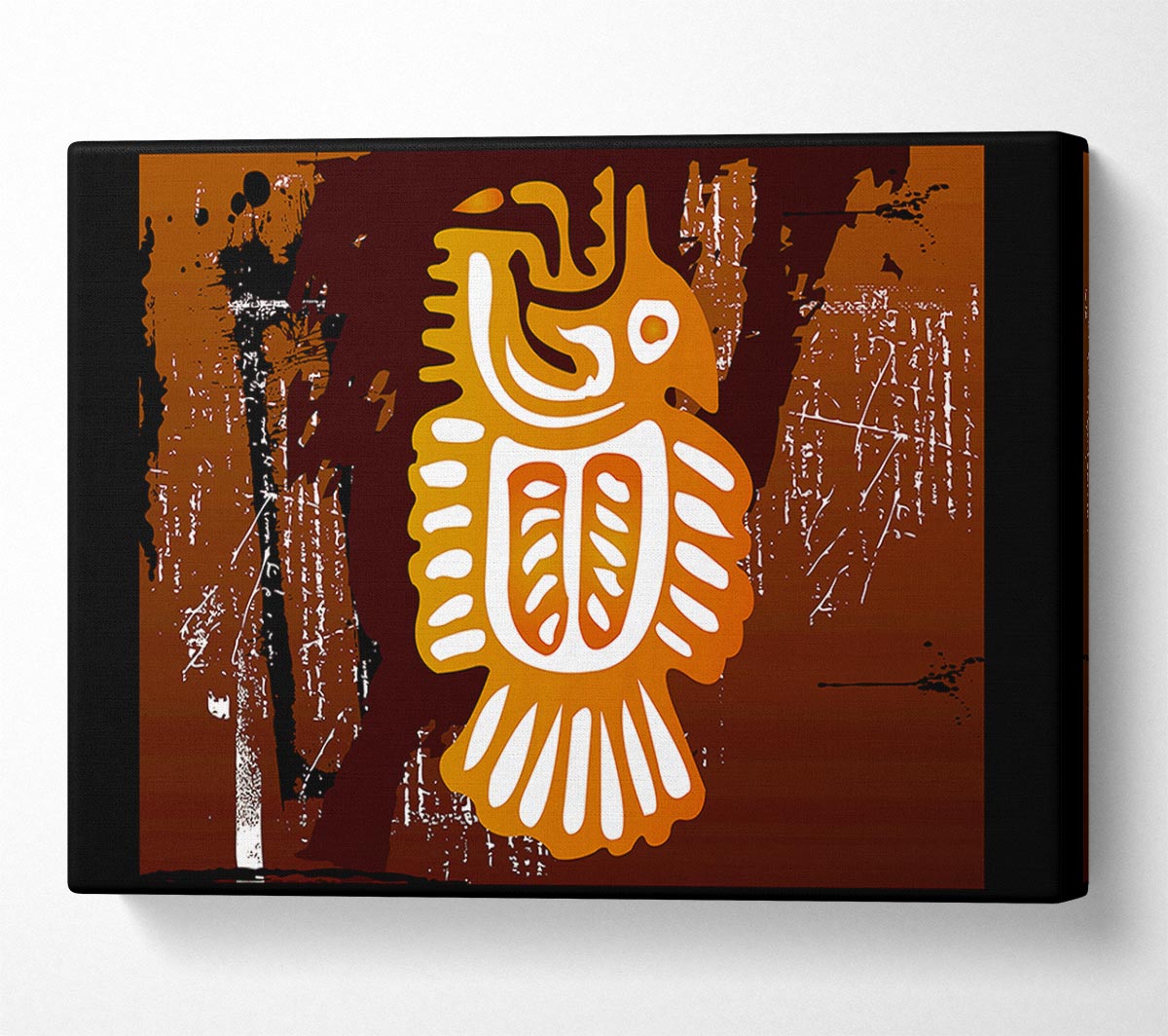 Aboriginal Fish Of Life Canvas Wall Art
