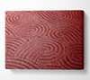Red Sand Patterns Canvas Wall Art