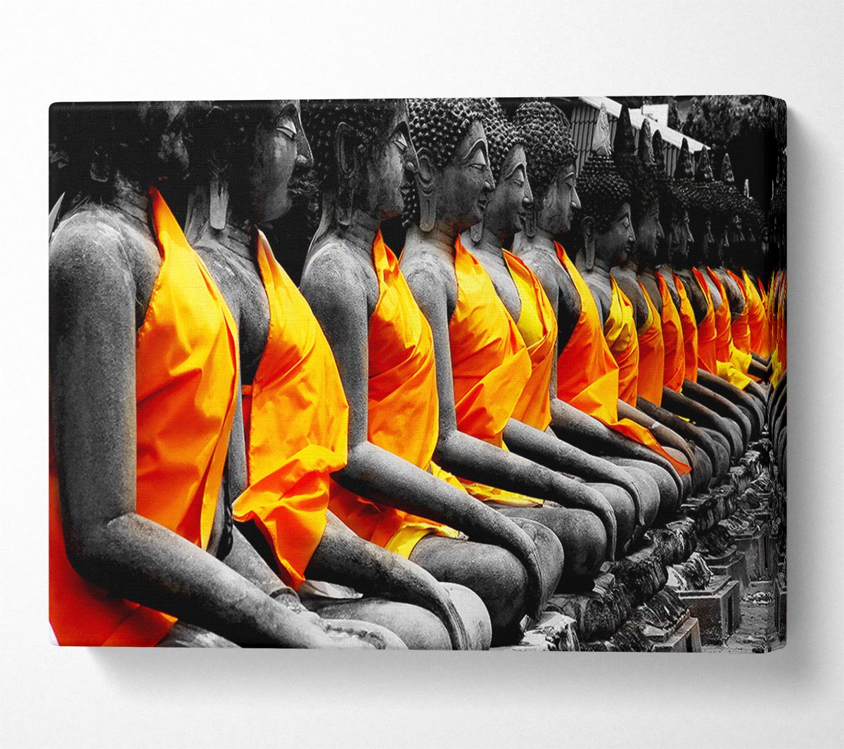 Buddha Statue Gods Canvas Wall Art
