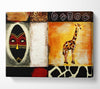 African Tribal Art Canvas Wall Art