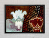 Aboriginal Mirage Framed Wall Art