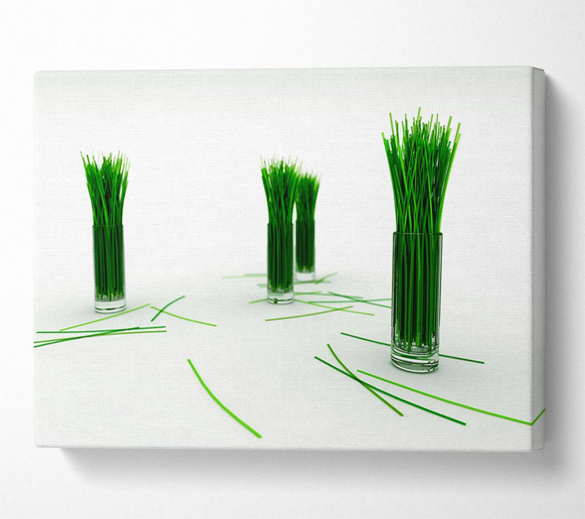 Wheat Glass Grass Canvas Wall Art