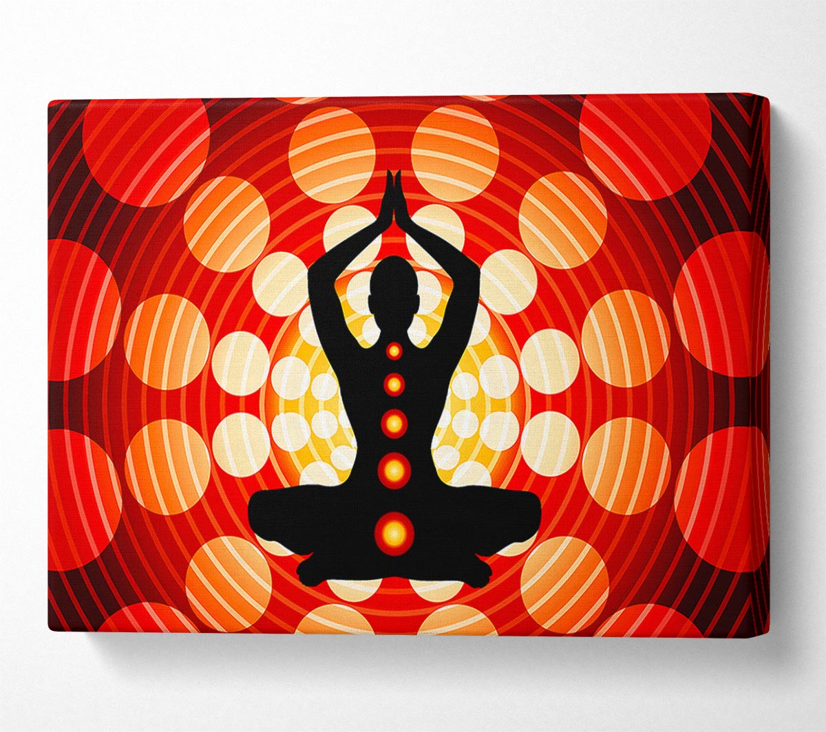 Chakras Body Balance Canvas Wall Art