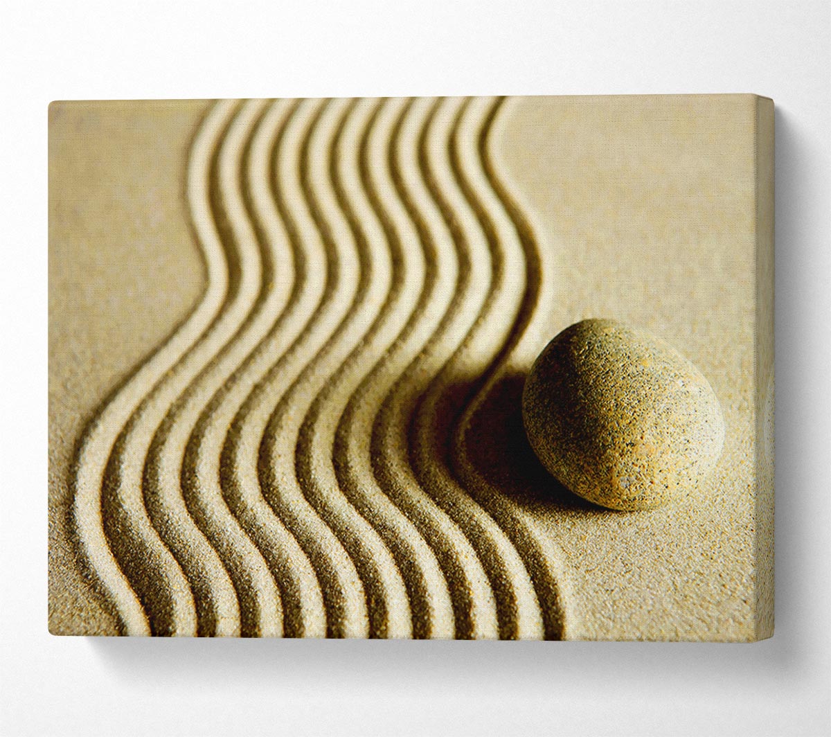 The Perfect Sand Garden Canvas Wall Art