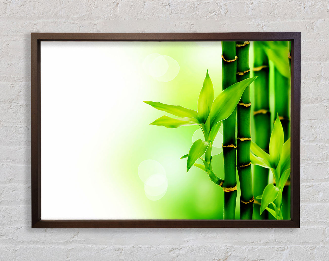 Bamboo Perfection Framed Wall Art