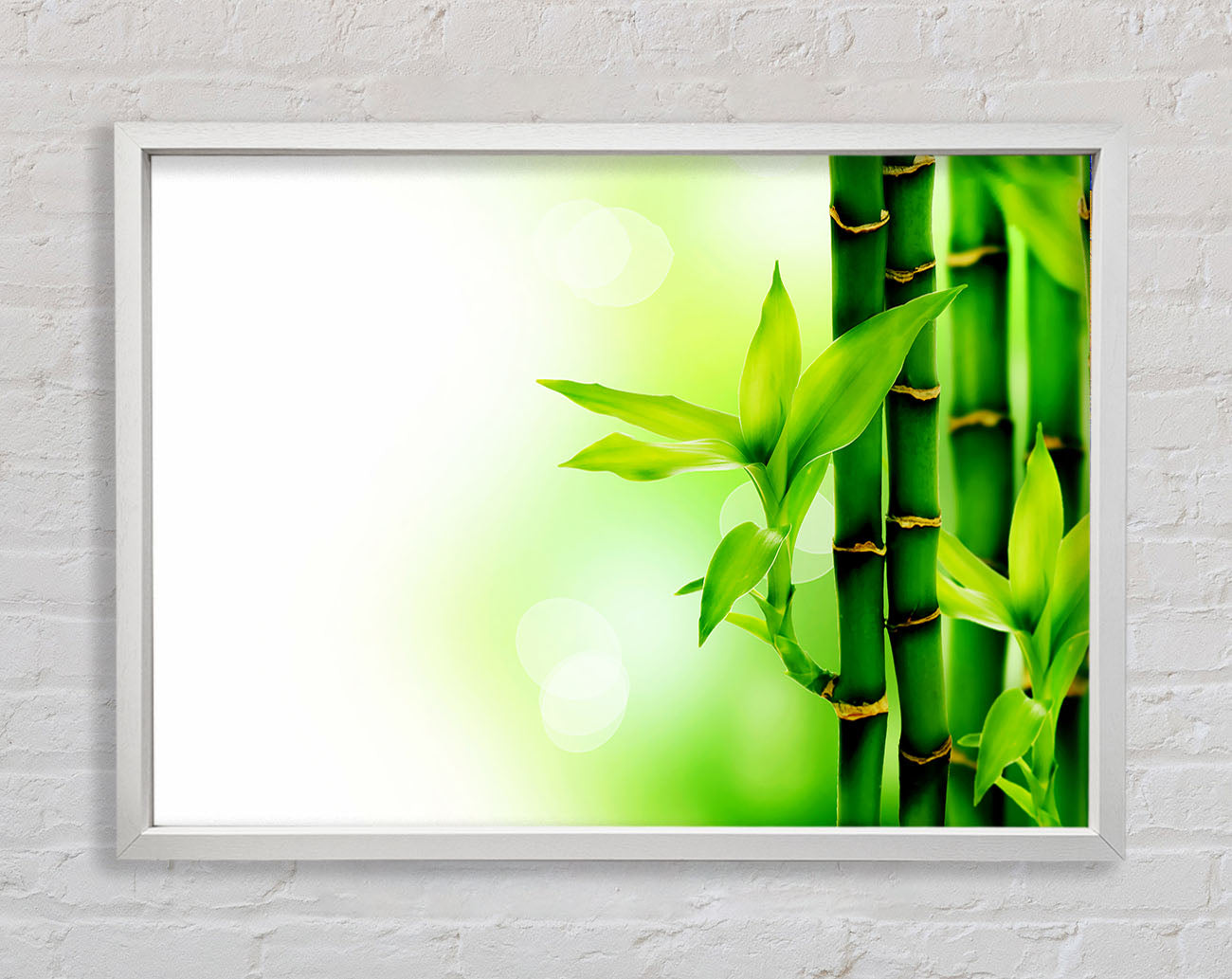 Bamboo Perfection Framed Wall Art