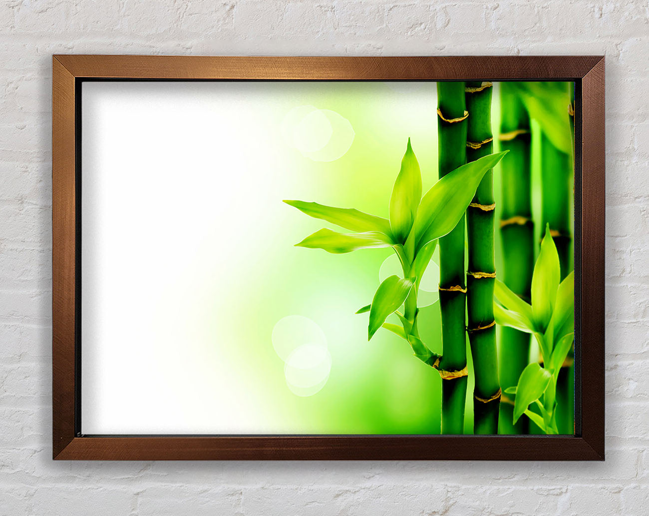 Bamboo Perfection Framed Wall Art