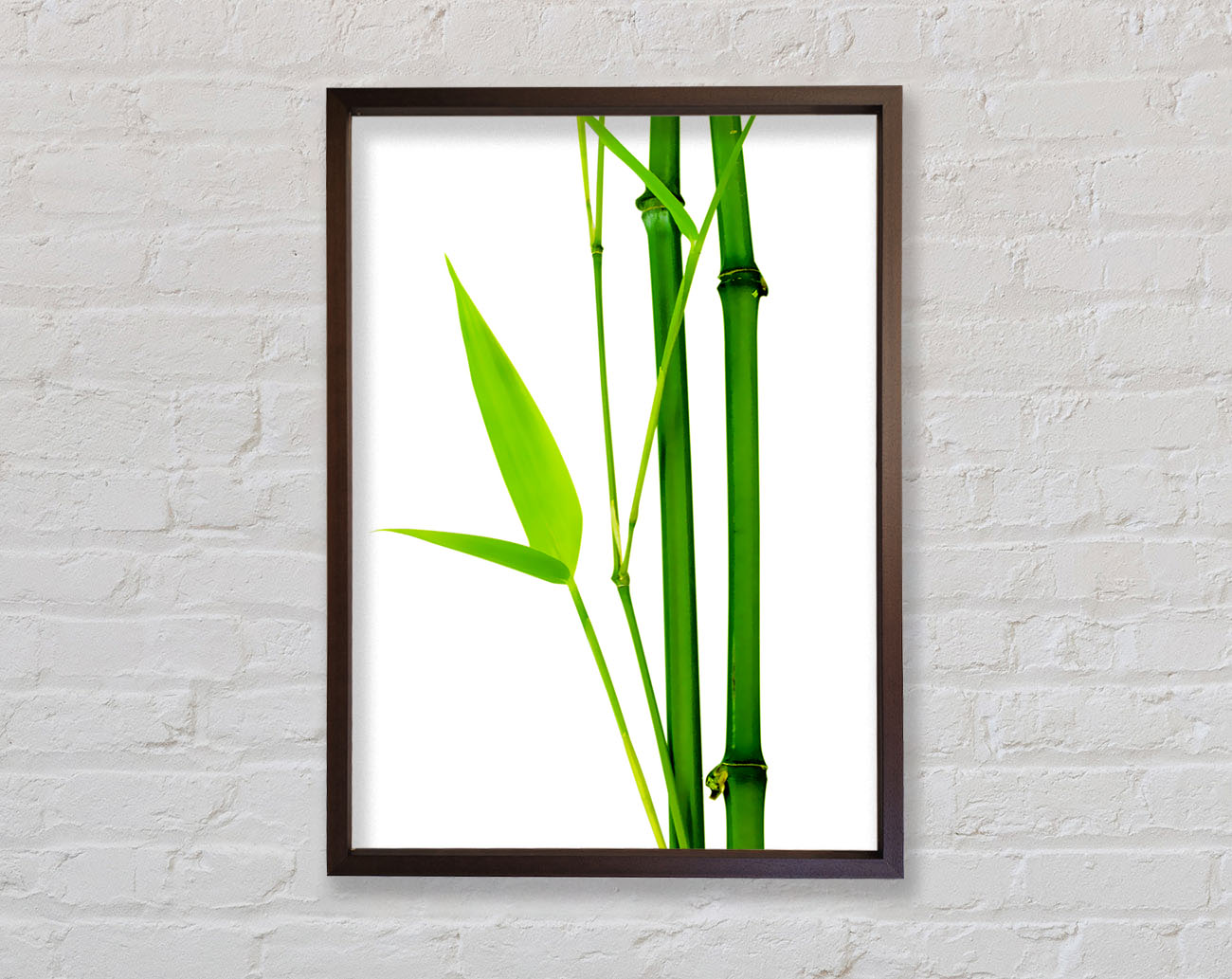 Bamboo Cane Framed Wall Art