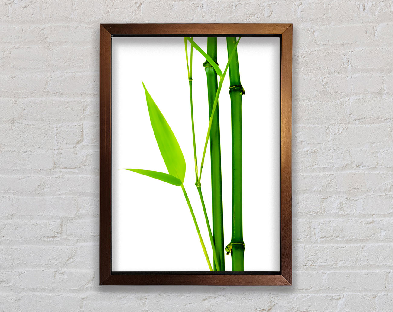 Bamboo Cane Framed Wall Art