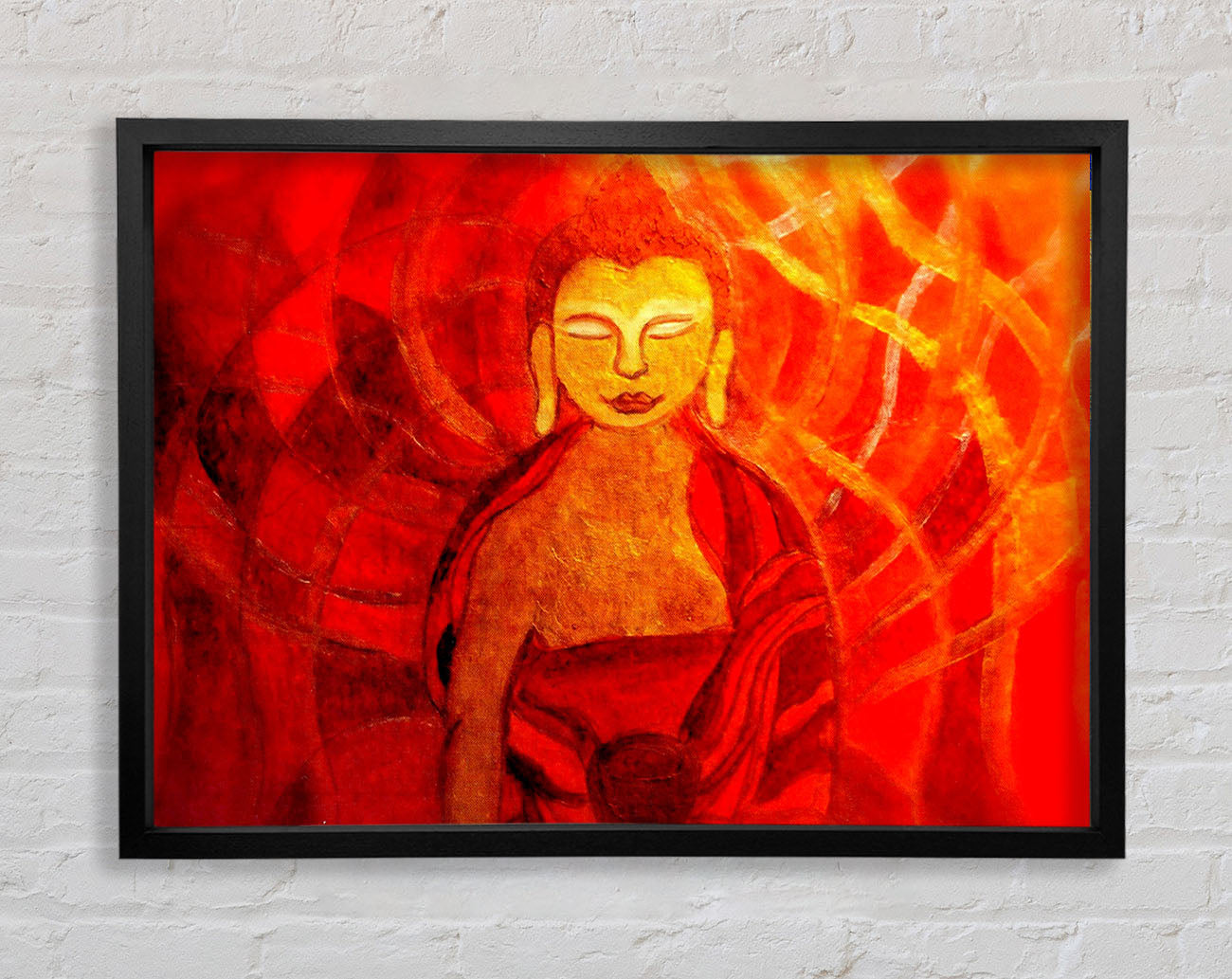 Buddha Beautiful Buddhism Framed Wall Art
