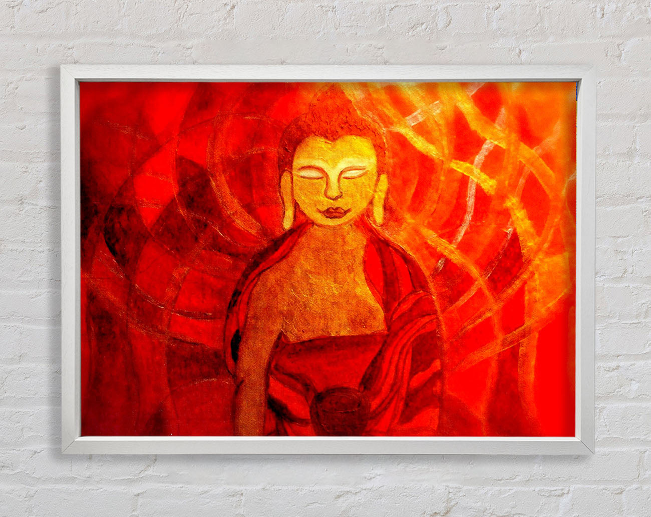 Buddha Beautiful Buddhism Framed Wall Art