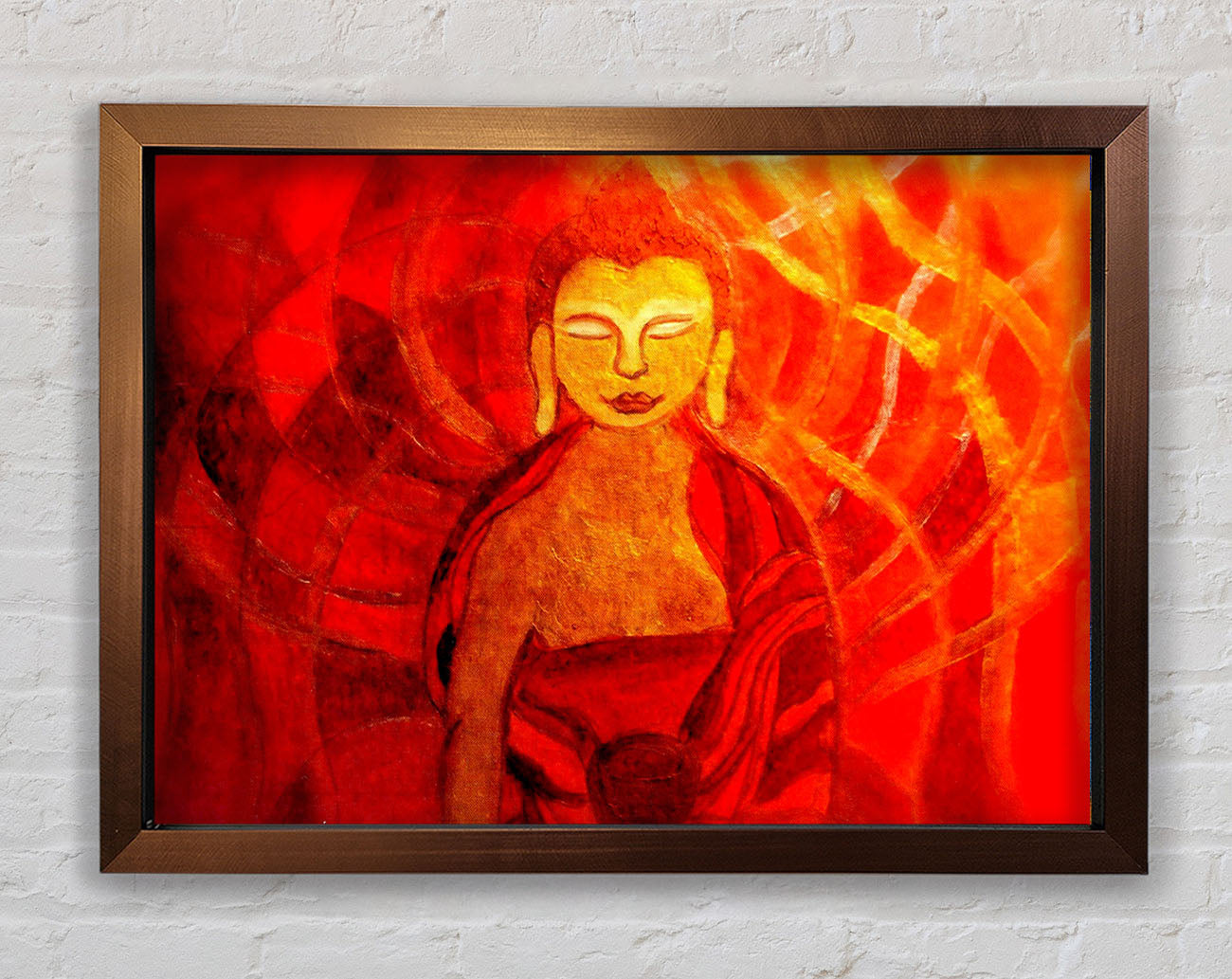 Buddha Beautiful Buddhism Framed Wall Art