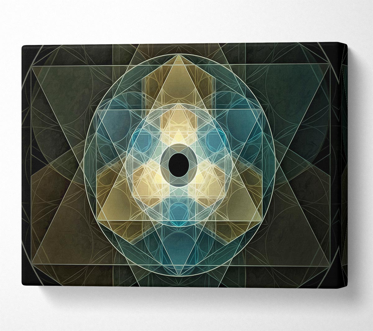Sacred Pyramids Canvas Wall Art