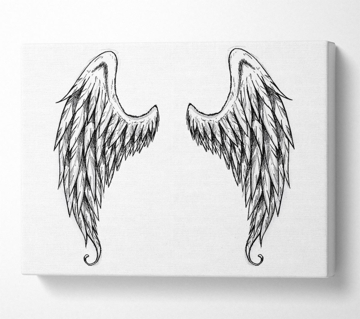 Demon Wings Canvas Wall Art