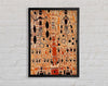 Aboriginal Marika Mathaman Framed Wall Art