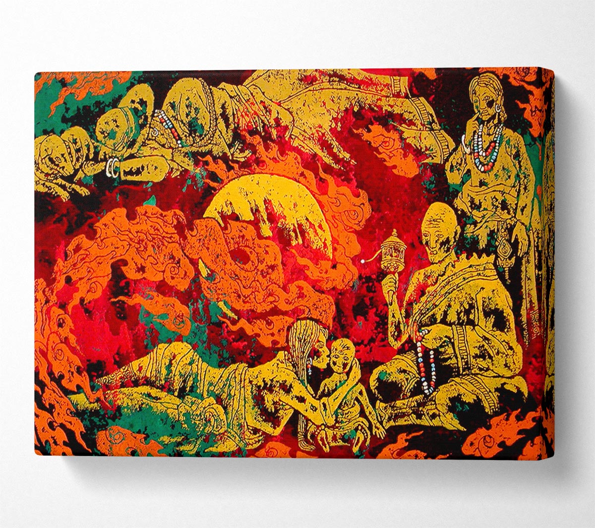 Tears Of Fire Canvas Wall Art