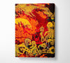 Tibetan Art Fire Wall Canvas Wall Art