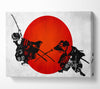 Japanese Warriors Canvas Wall Art