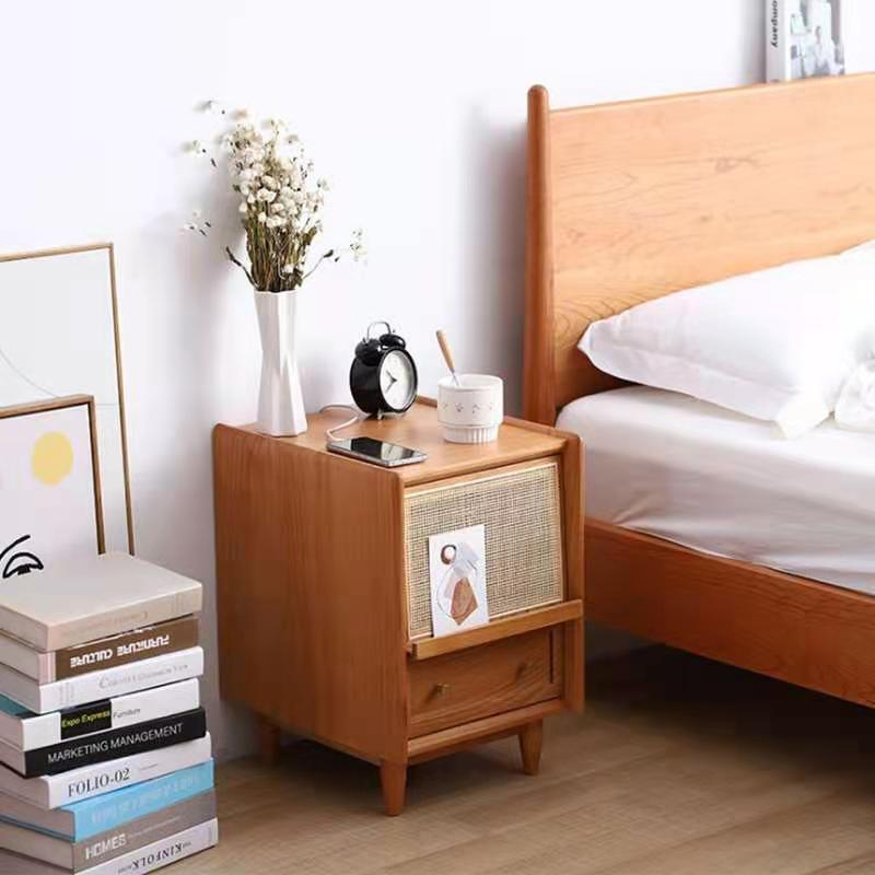 Radiogram Bedside Table, Walnut