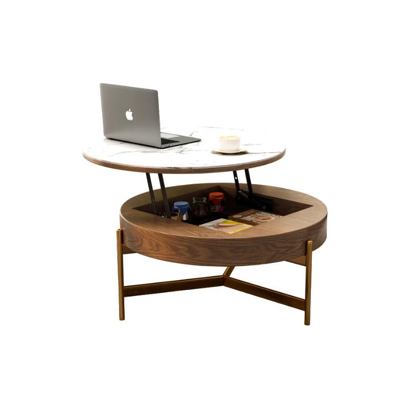 Josiah Round Lift-Top Coffee Table