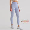 Womens High-Waist Butt-Lifting Fleece-Lined Nude-Feel Sports Tight Yoga Pants