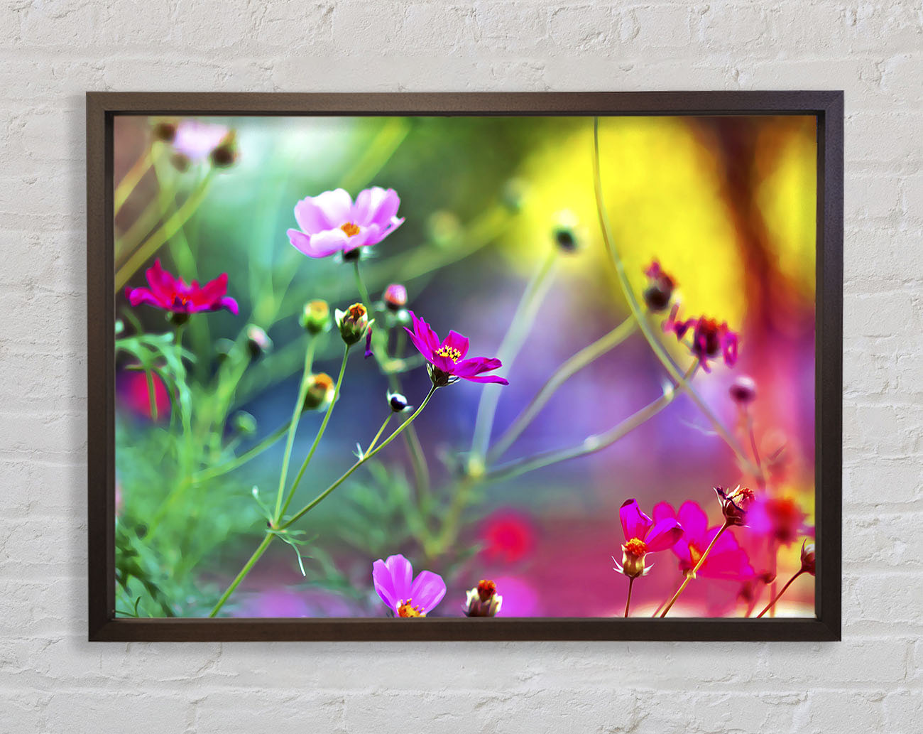 Amazing Wild Flowers Framed Wall Art