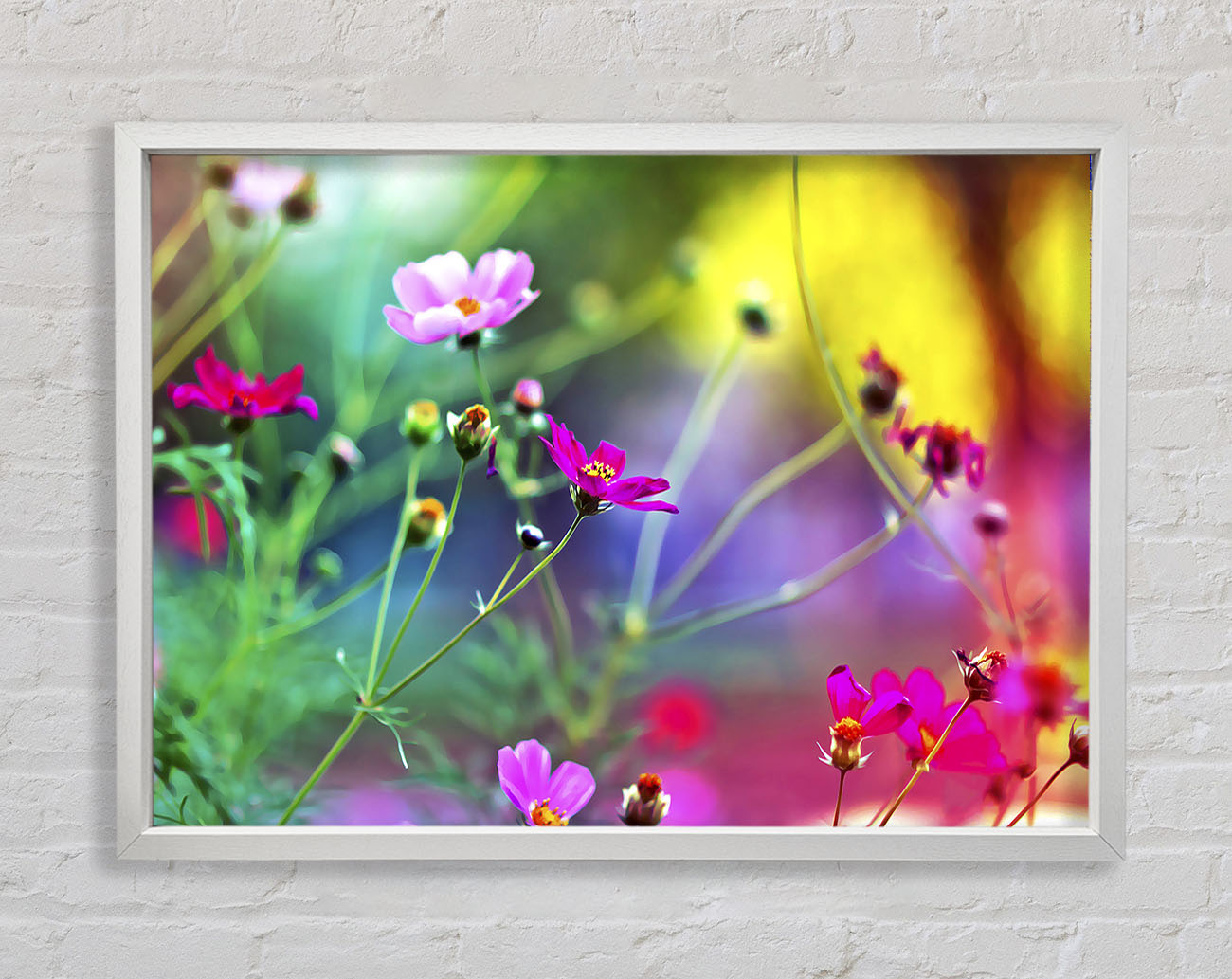 Amazing Wild Flowers Framed Wall Art