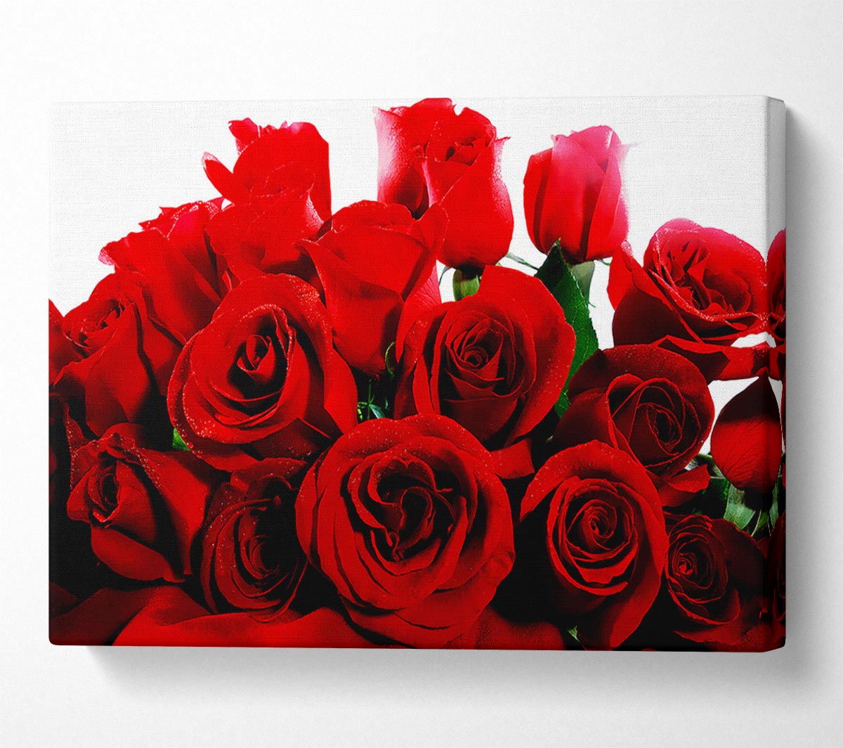 Bouquet Of Red Roses Canvas Wall Art