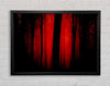 Blood Red Forest Framed Wall Art