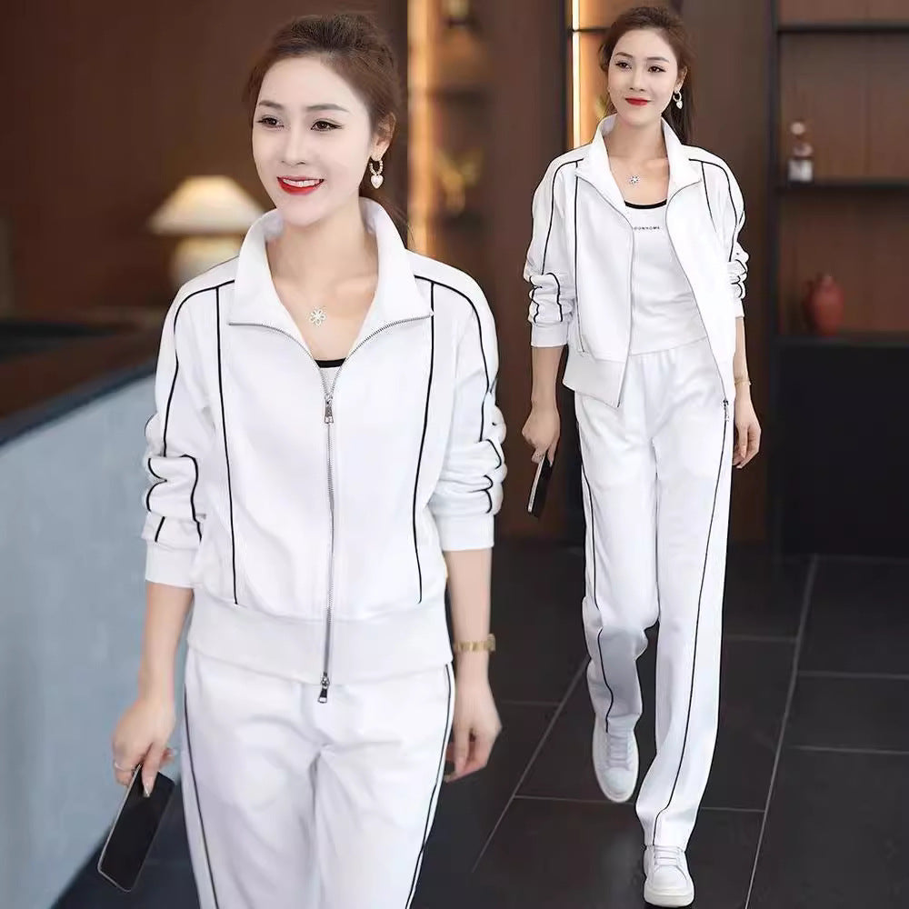 Women's Fashionable Slimming Casual Sports Suit
