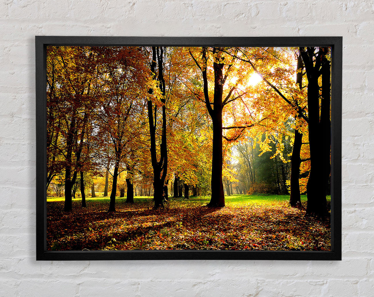 Autumn Season Framed Wall Art