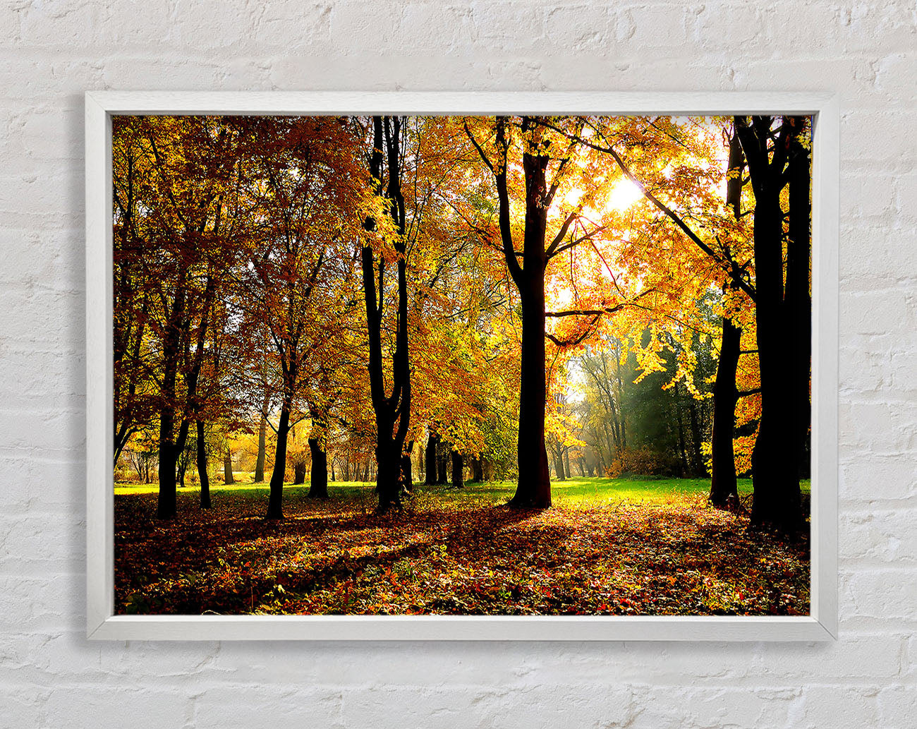 Autumn Season Framed Wall Art