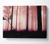 Mauve Forest Mist Canvas Wall Art