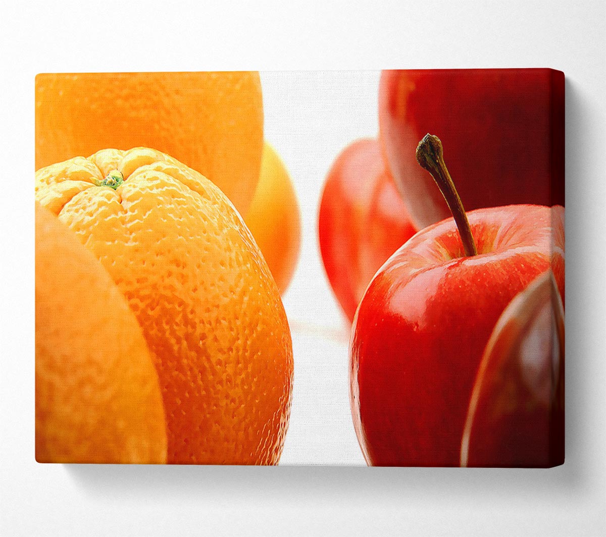 Oranges And Apples Canvas Wall Art