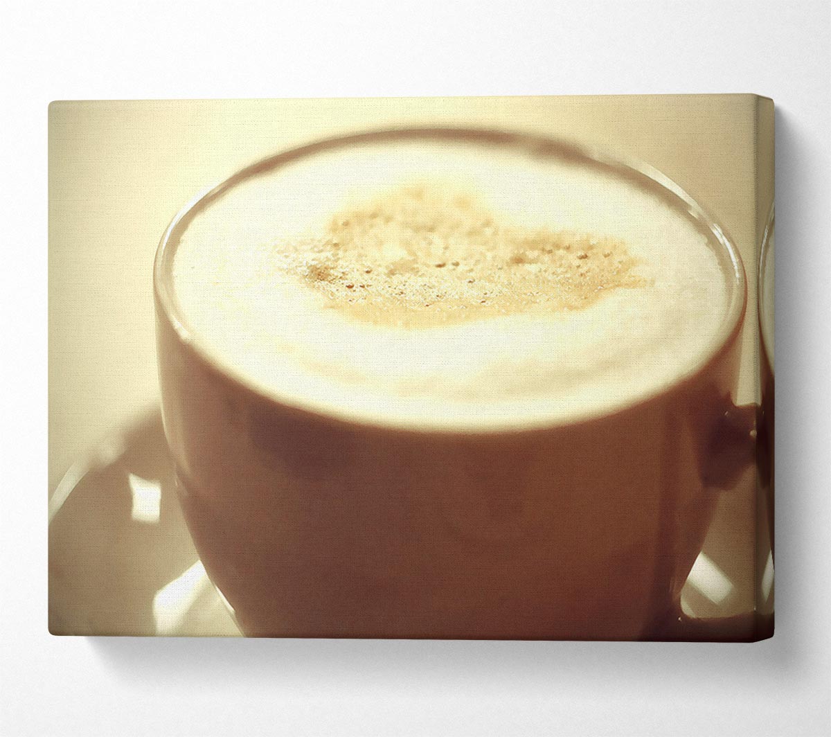 Cappuccino Canvas Wall Art