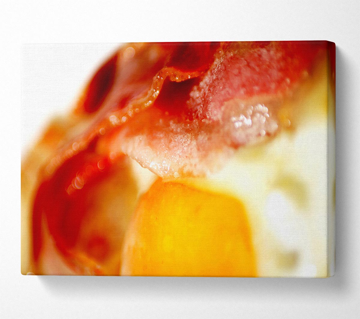 Bacon And Eggs Canvas Wall Art
