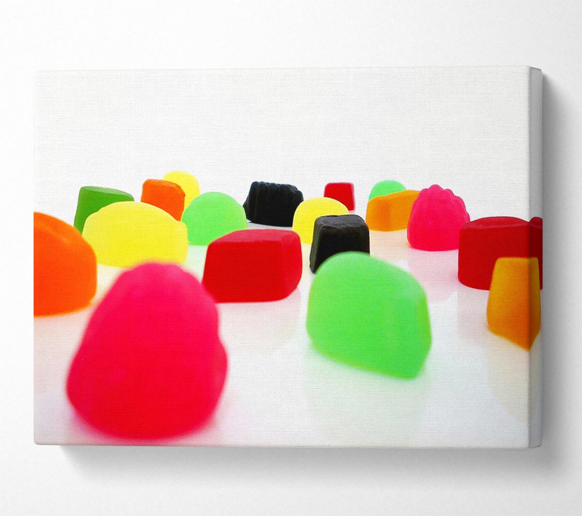 Juicy Winegums Canvas Wall Art