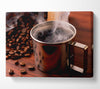 Steaming Hot Coffee Canvas Wall Art