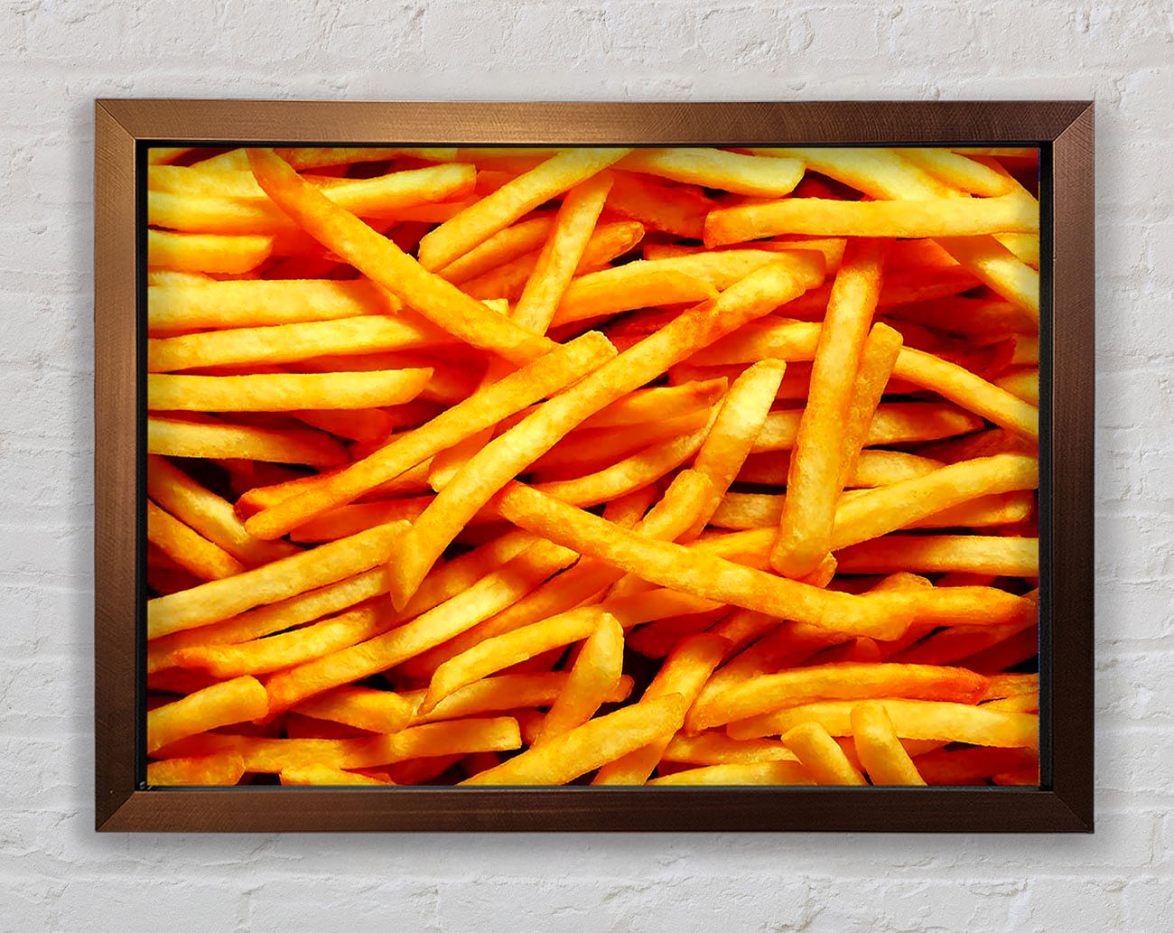 Any One For Chips Framed Wall Art