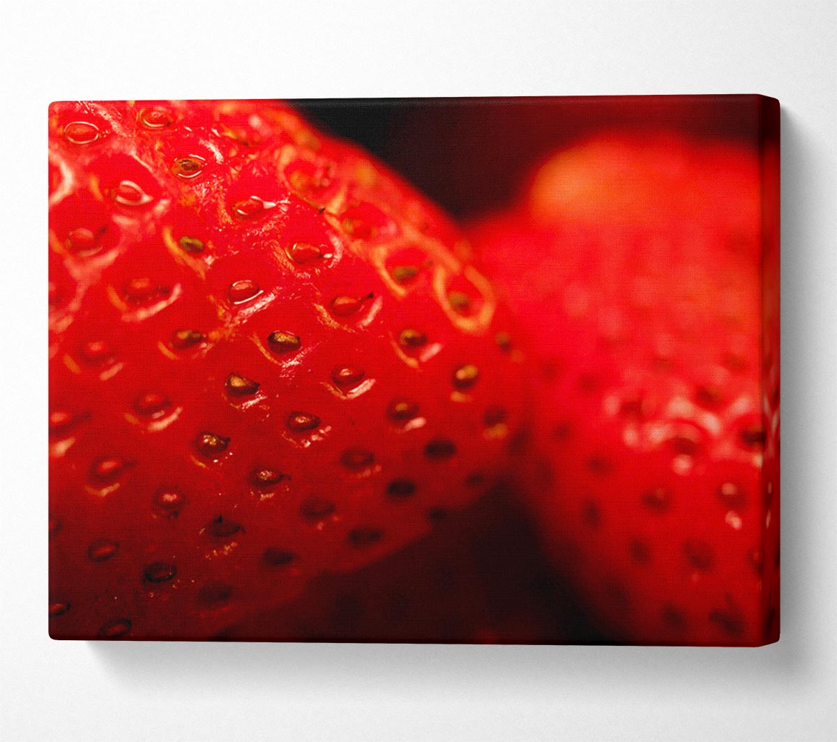 Strawberry Treat Canvas Wall Art