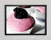 Blackberry Cupcake Framed Wall Art