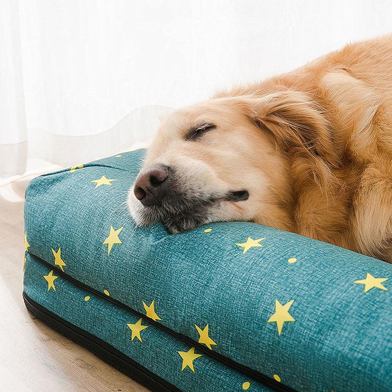 Herringbone Pet Bed, Dog Bed, Cat Bed