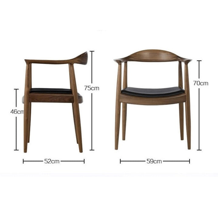 A Set of Classic Kennedy Style Dining Chairs, Oak