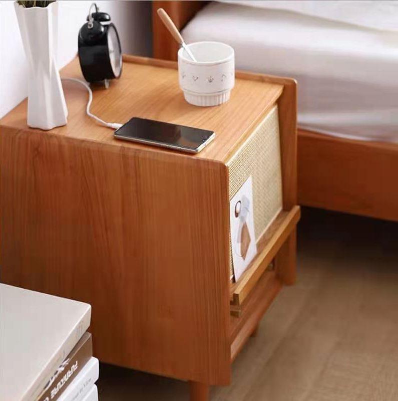 Radiogram Bedside Table, Walnut