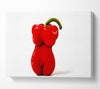 Red Hot Pepper Canvas Wall Art