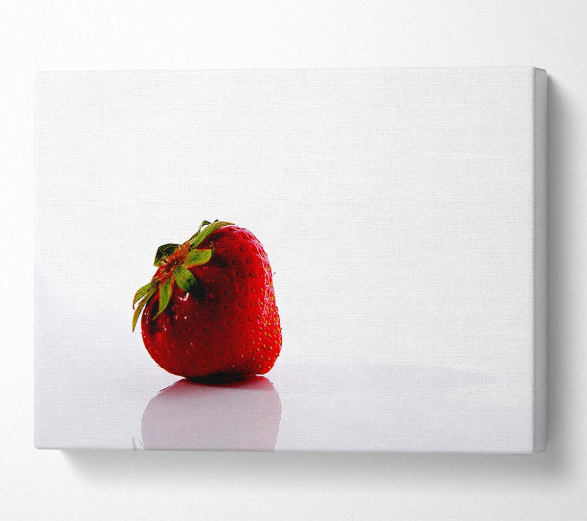 Lonely Strawberry Canvas Wall Art