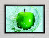 Apple Splash Framed Wall Art