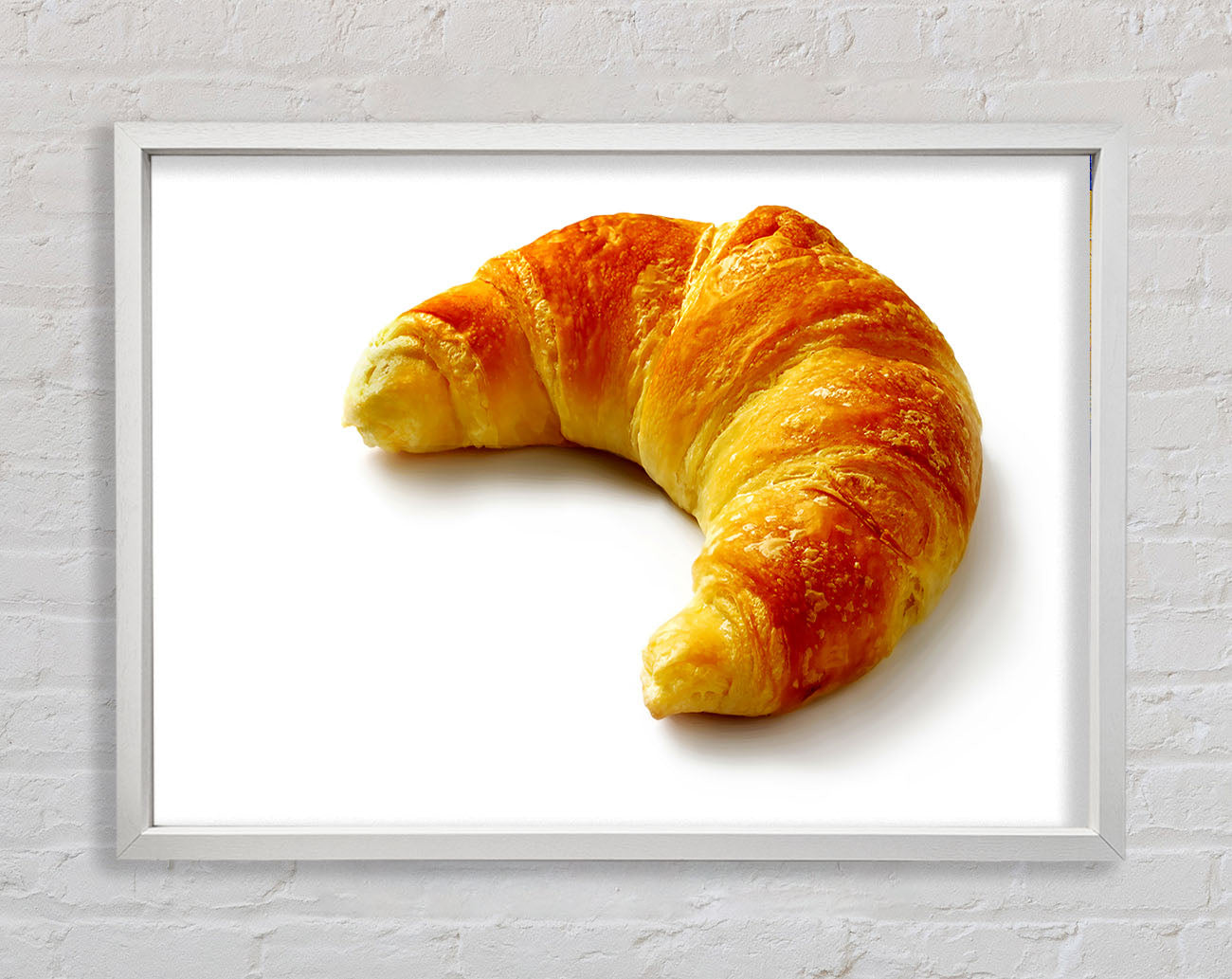 Croissant Delight Framed Wall Art