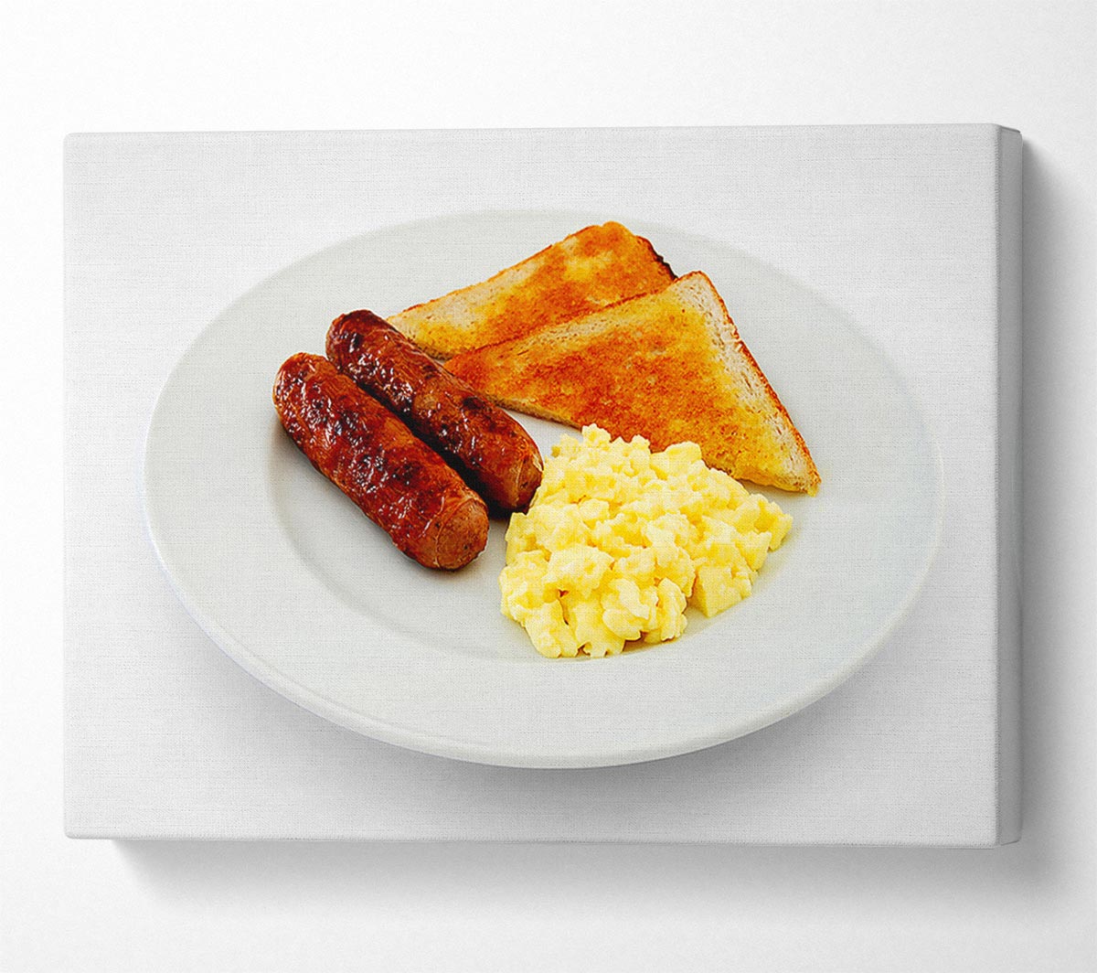 Scrambled Egg Canvas Wall Art